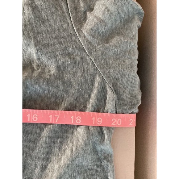 Tahari Womens Cardigan Linen Coastal Open Front Teal Fits M/L To 40” Bust - Picture 6 of 8